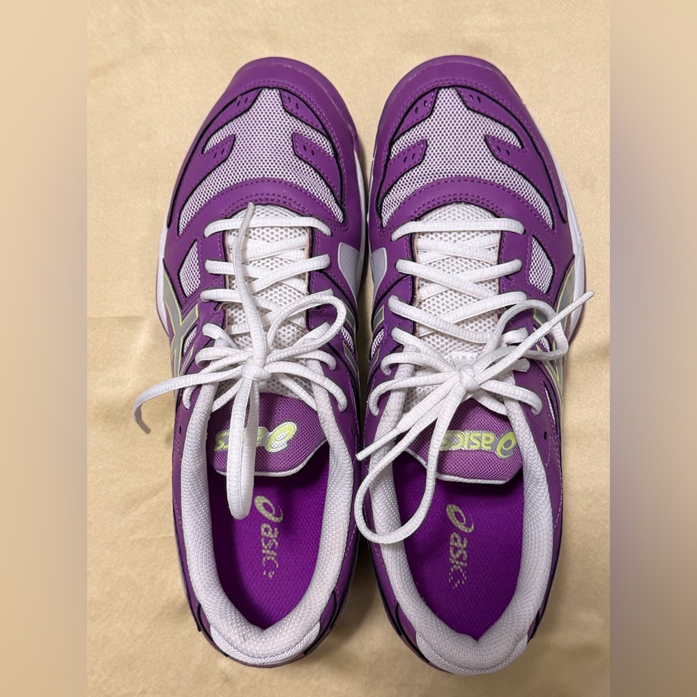 ASICS Gel-Solution Slam 2 Women's Purple White Tennis Shoes Size 9 - Picture 5 of 9
